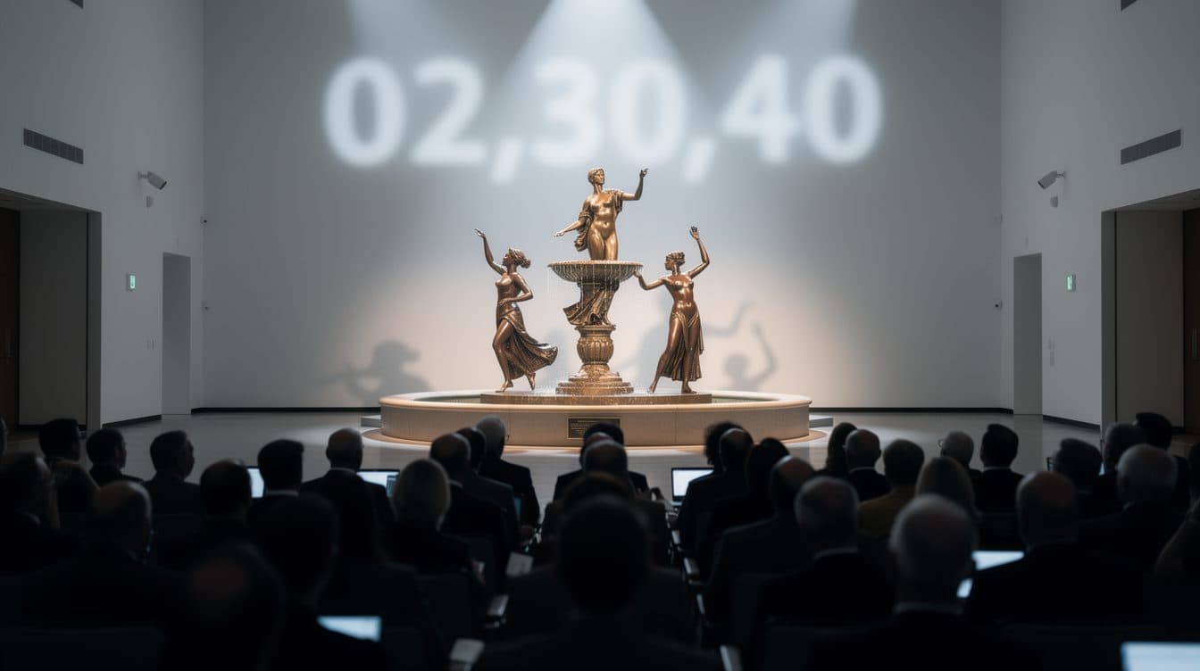 Fuente de las bailarinas de Georg Kolbe subastada en Berlín por cuatro millones de euros
