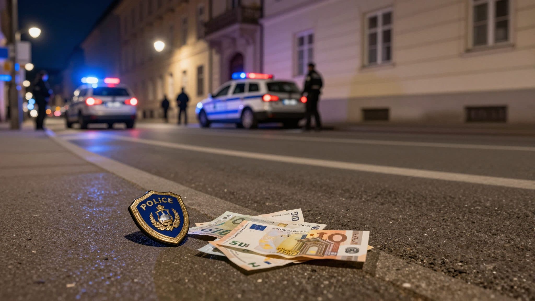 Detención en Viena-Favoriten: un joven de 23 años habría recogido dinero de las víctimas haciéndose pasar por policía