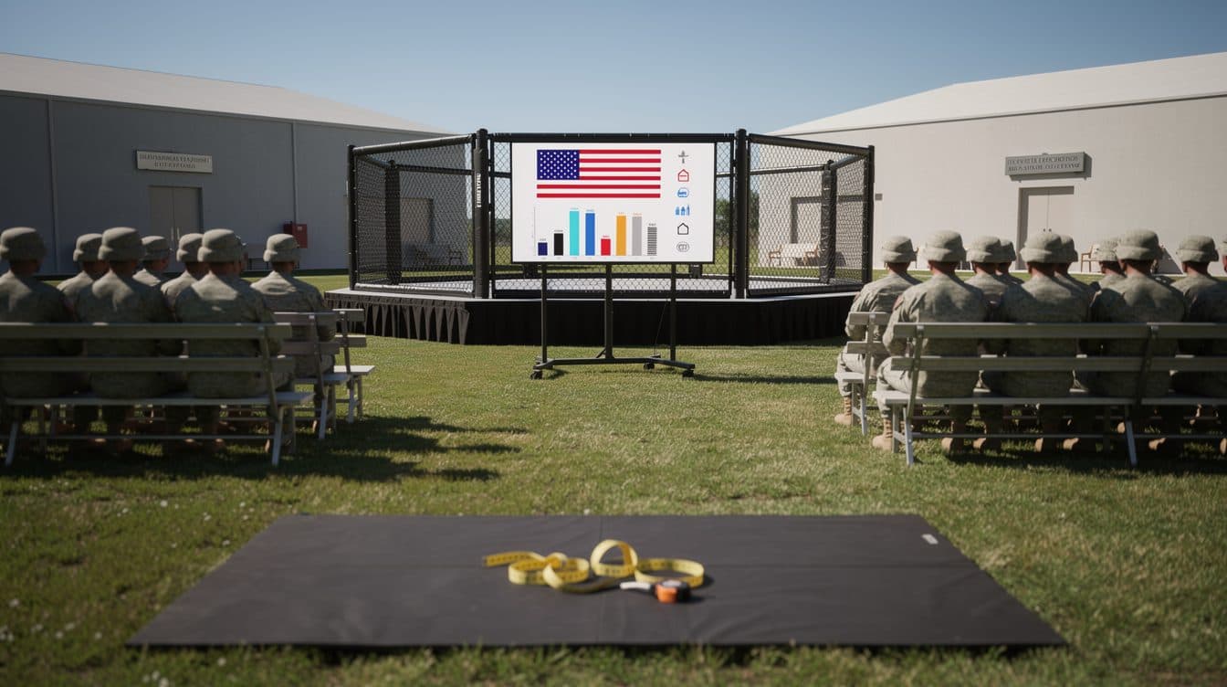 MMA-Show zum 250. US-Geburtstag: Pentagon verlangt strenge Körpermaße von Soldaten