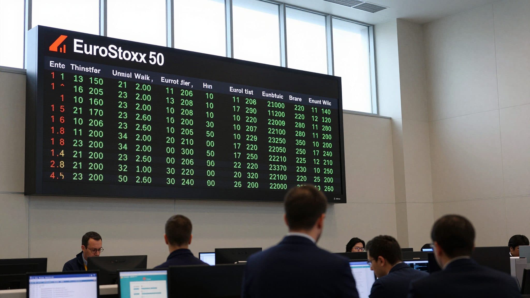 Las bolsas europeas suben – el EuroStoxx 50 roza su máximo histórico