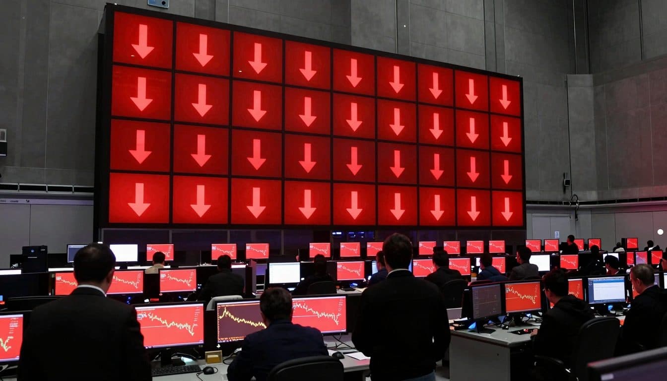 Fuertes pérdidas en las bolsas asiáticas: los valores de semiconductores se desploman tras un informe sobre un avance tecnológico chino