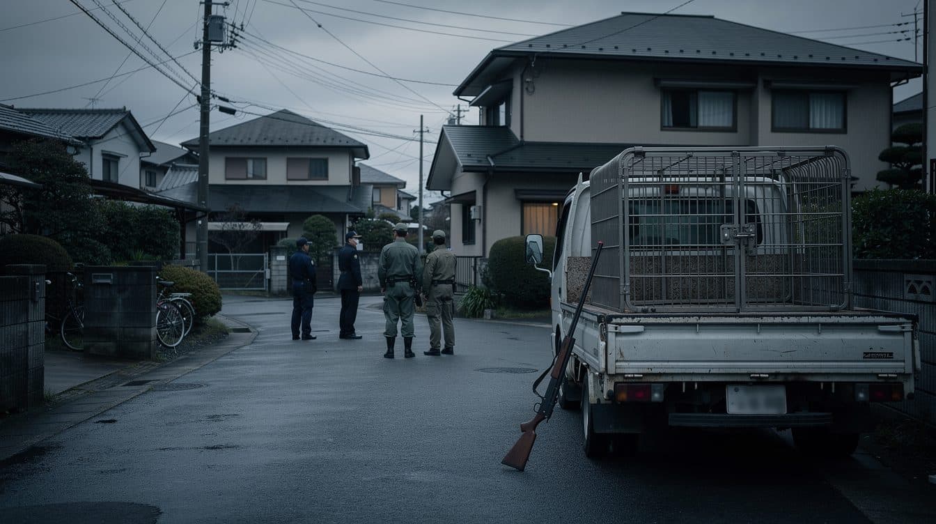 Oso capturado en Utsunomiya: finaliza la búsqueda tras cuatro días