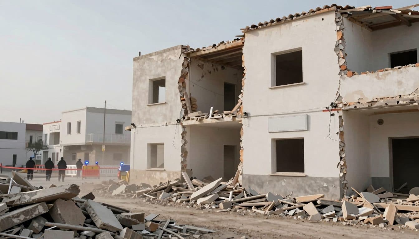 Edificio colapsado en Sicilia: varios heridos en Messina