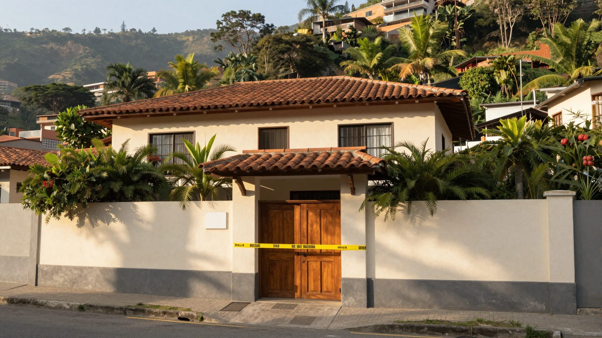 Incautación de la casa de Higuita Justicia de Medellín