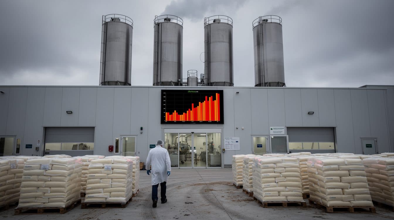 El precio del polvo de proteína se dispara entre un 40 % y un 60 % desde enero en Alemania