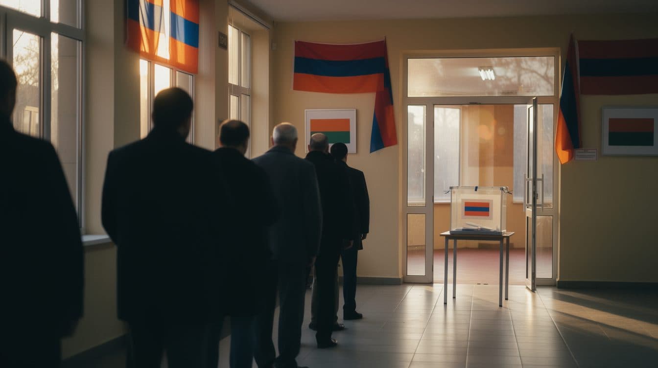 Elecciones legislativas en Armenia: Pashinyan busca un tercer mandato frente a una oposición prorrusa fragmentada