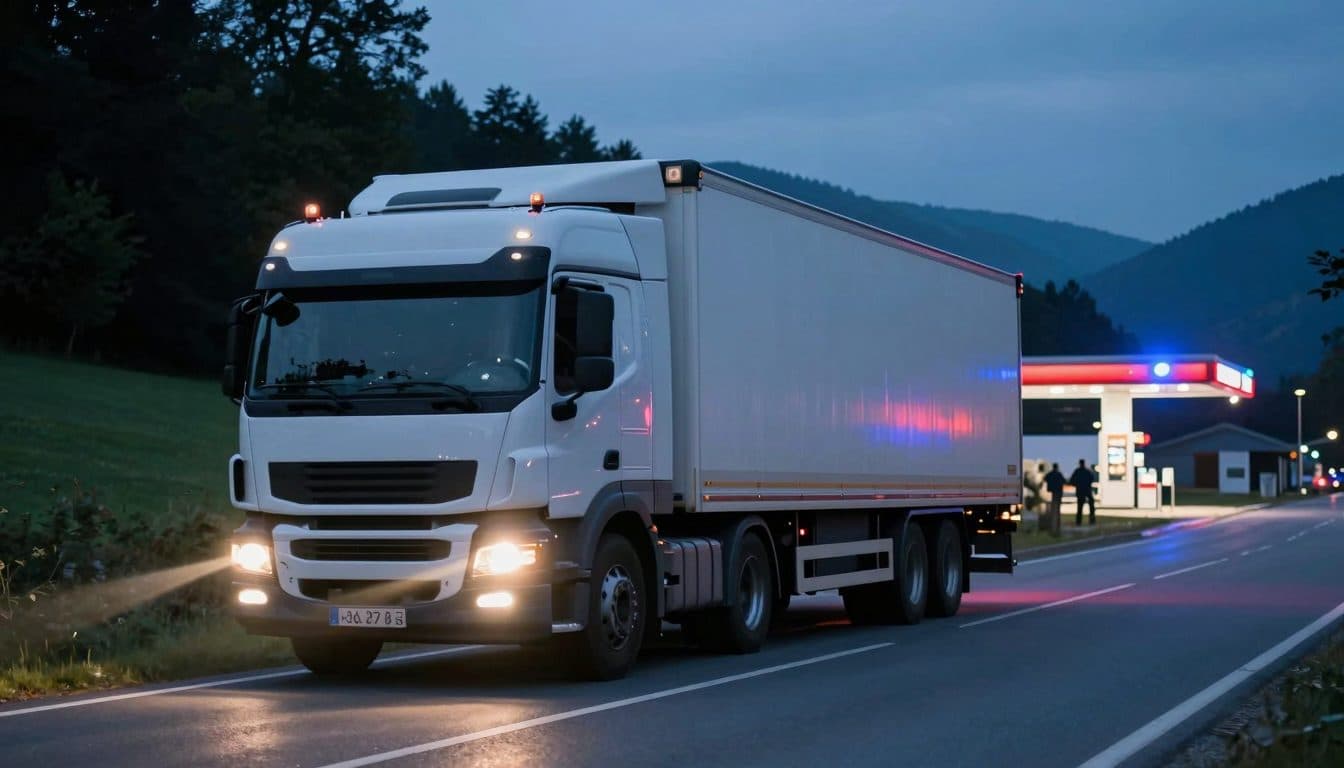 Camionero ebrio retirado de la circulación en Alta Austria – dio 2,54 milésimas