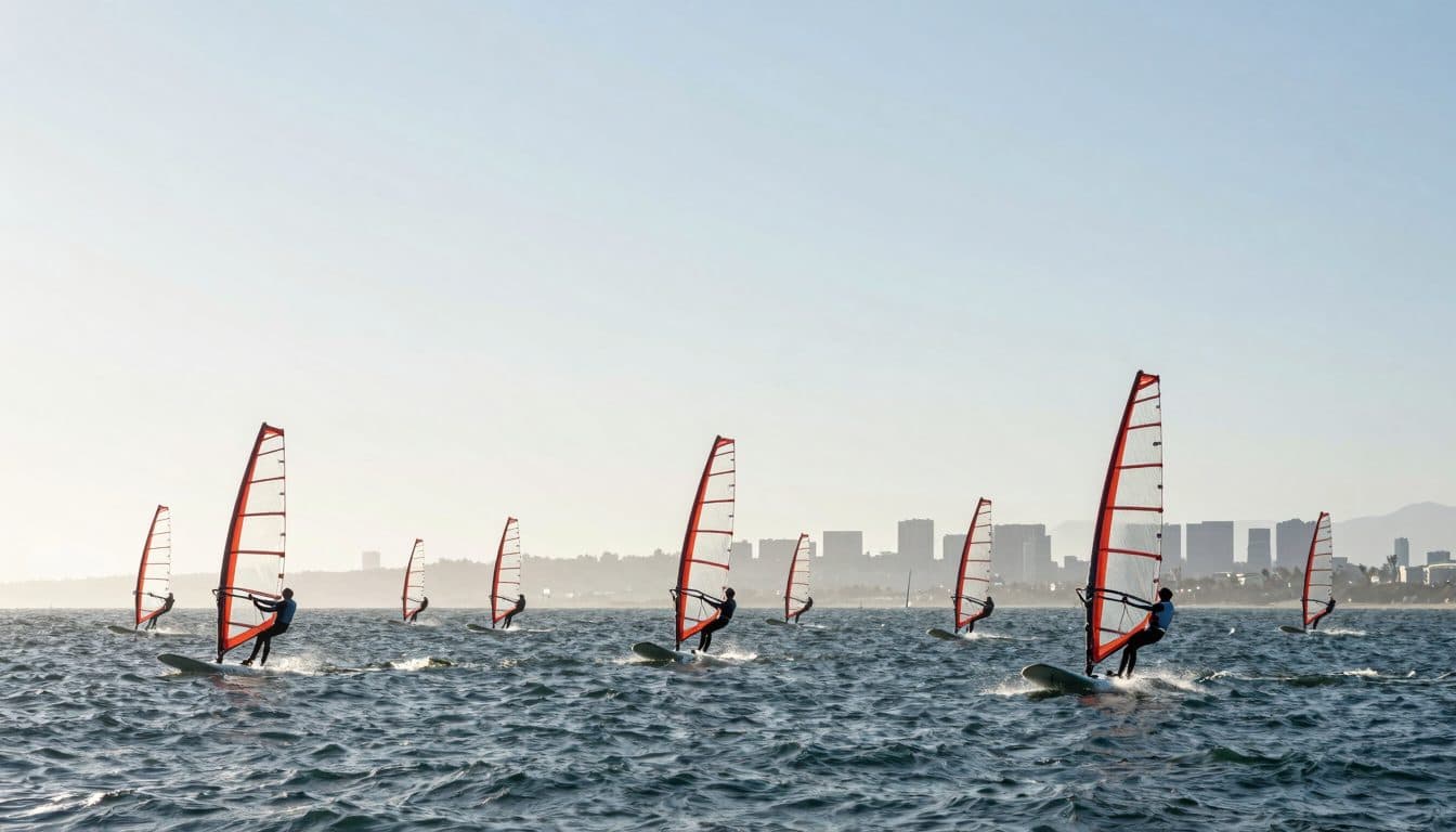 Bontus, décimo en la regata de prueba olímpica frente a Los Ángeles