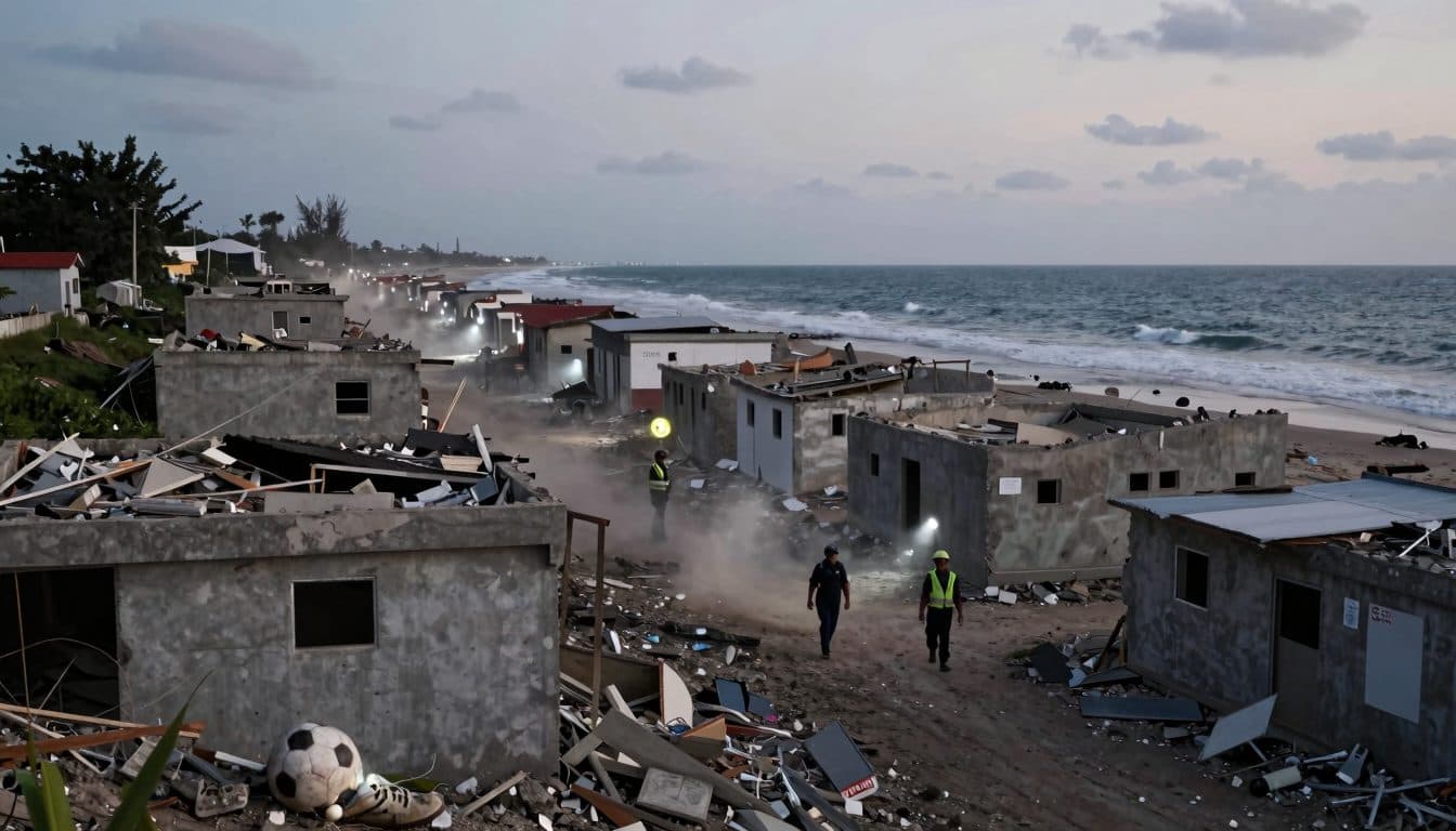 Futbolista argentino pierde a su esposa y a sus dos hijos en el terremoto de Venezuela