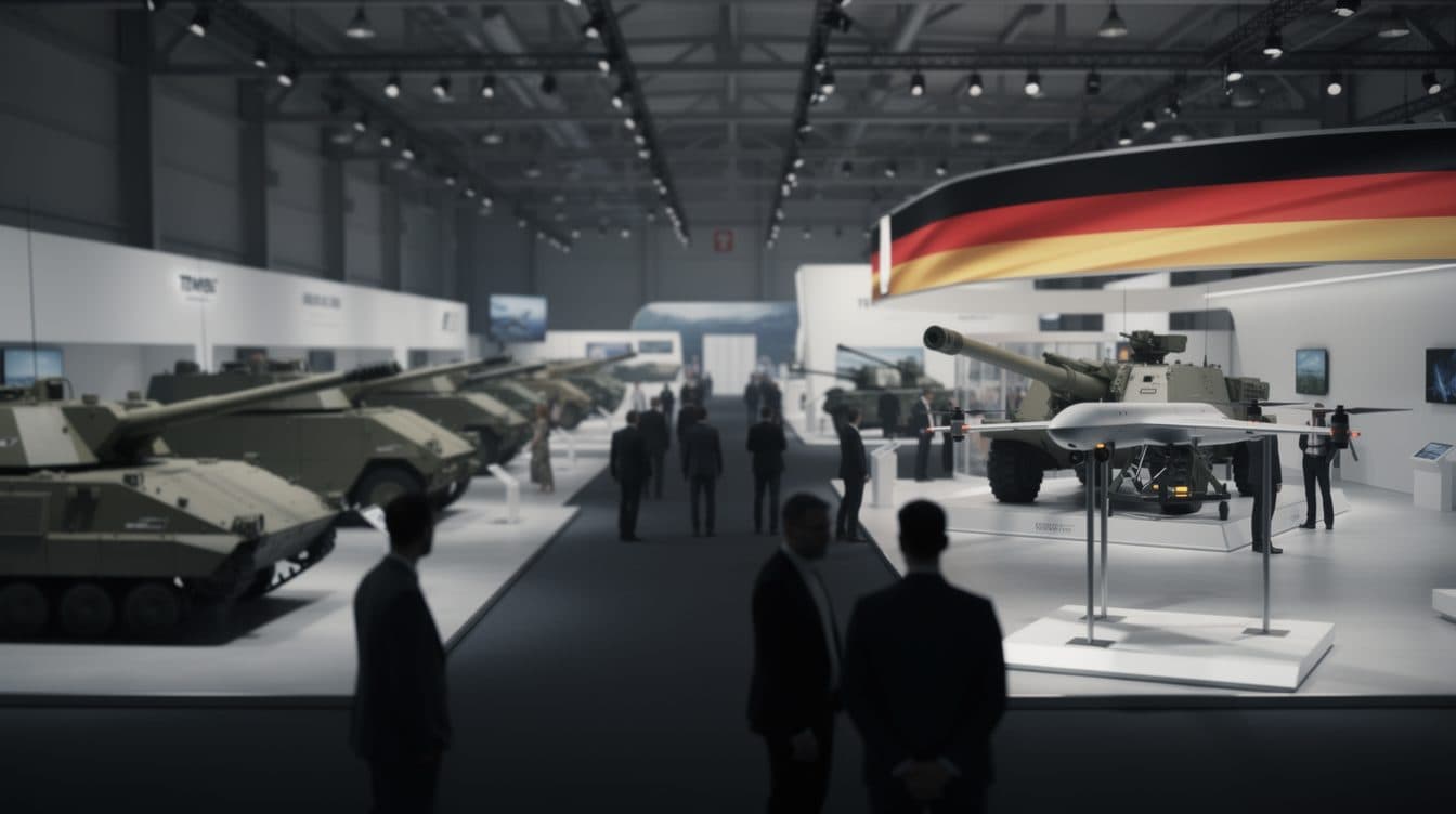 Tras el descalabro del FCAS: la industria armamentística alemana se presenta en París con unas 100 empresas