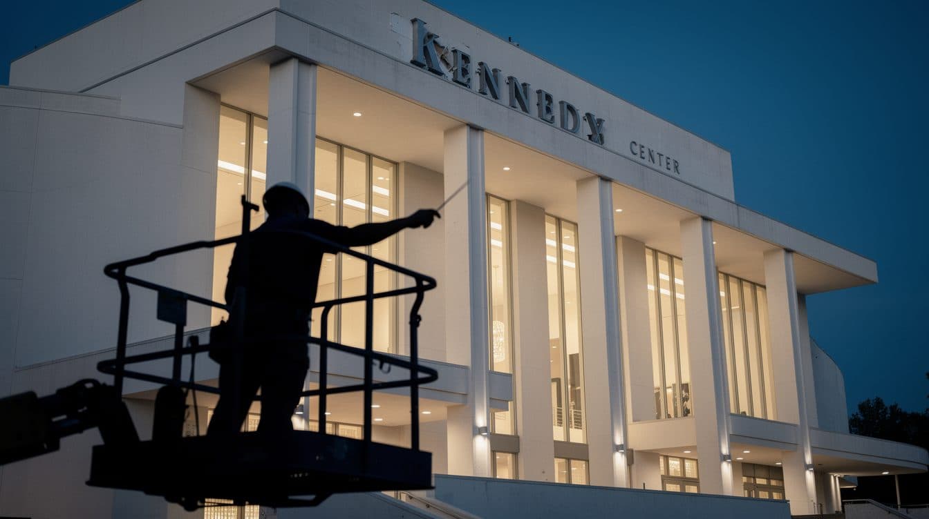 Juez federal ordena retirar el nombre de Trump del Kennedy Center y bloquea su cierre