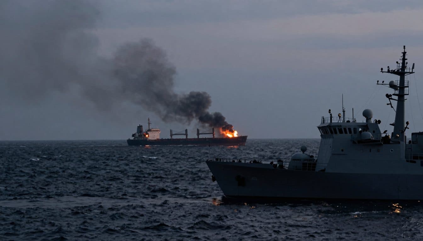 Ucrania ataca petroleros rusos en el mar Negro mientras Rusia golpea un edificio residencial en Odesa