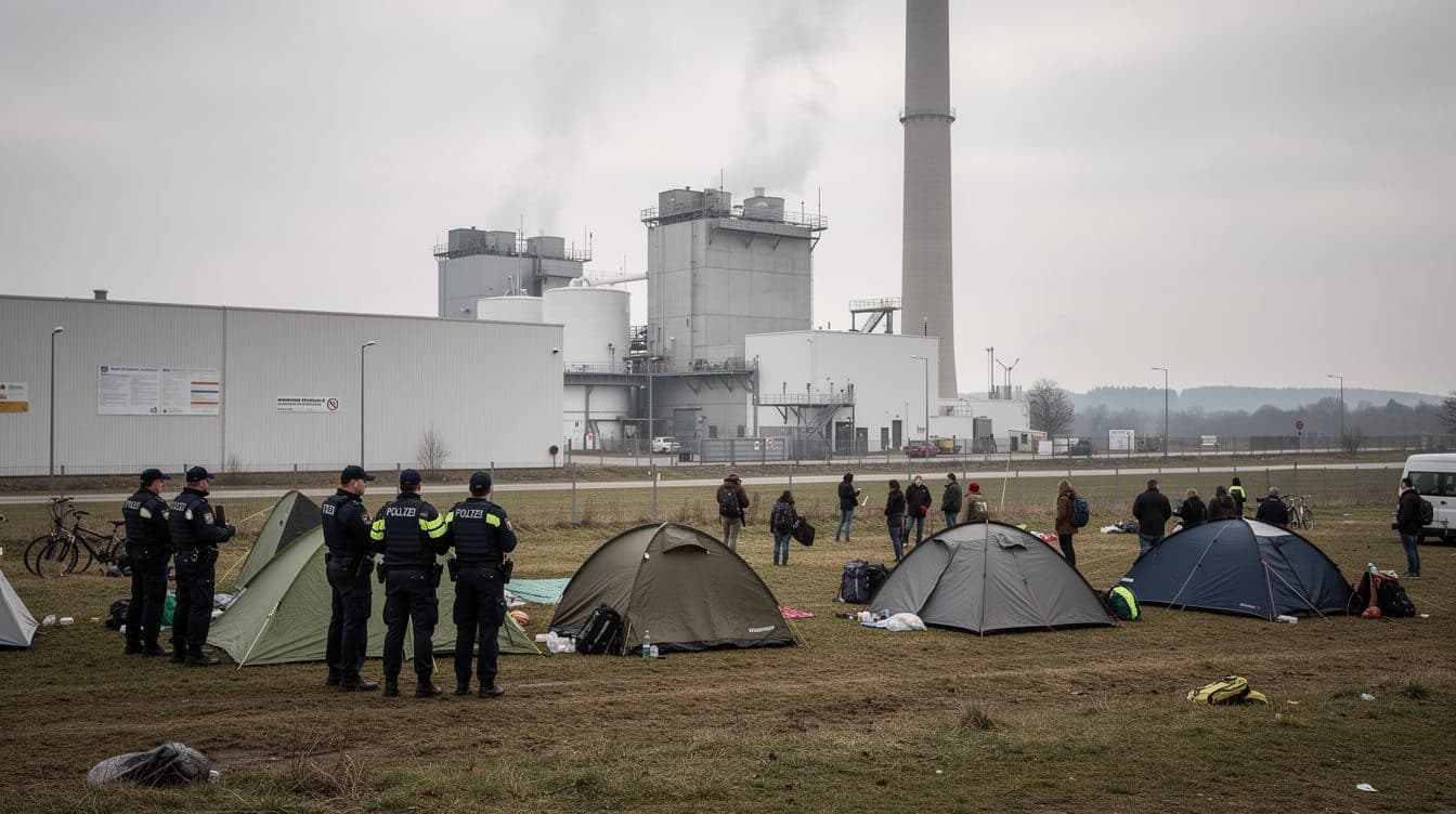 La justicia alemana prohíbe el inicio de una protesta climática con Greta Thunberg frente a una central de gas en Werne