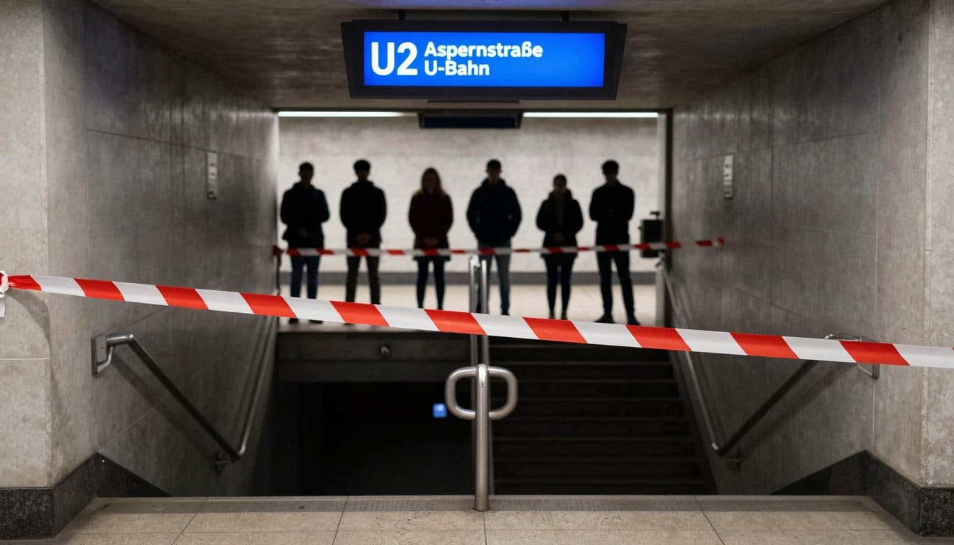 Policía de Viena busca a un hombre desconocido tras amenaza con cuchillo cerca de una estación de metro