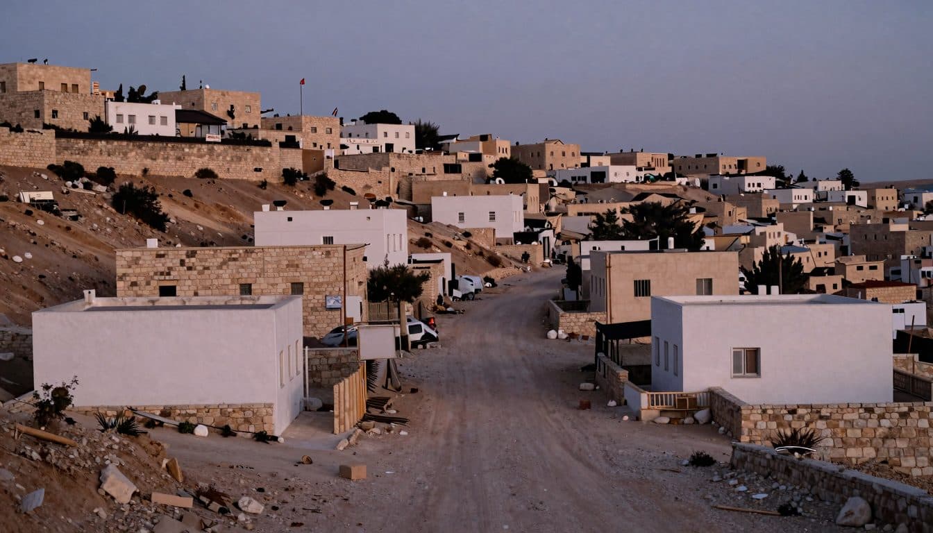 Palestino-estadounidense describe el regreso a su hogar bajo un bloqueo de colonos en una aldea de Cisjordania