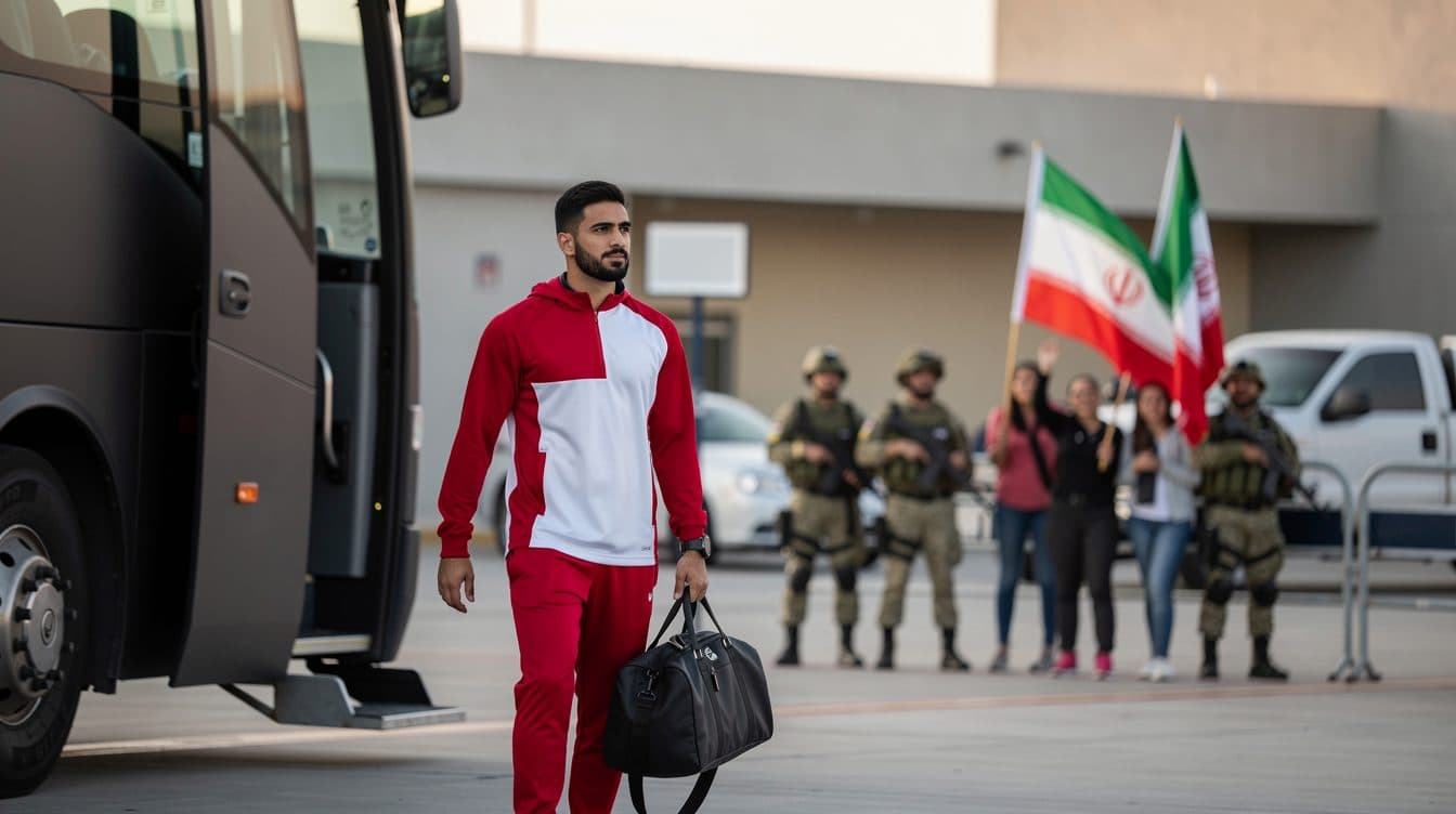 Futbolistas de Irán aterrizan en México: disputa de visados y guerra obligan a un difícil arreglo para el Mundial