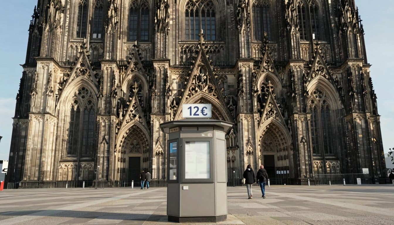 La Catedral de Colonia introduce por primera vez una tarifa de entrada como primera iglesia católica de Alemania