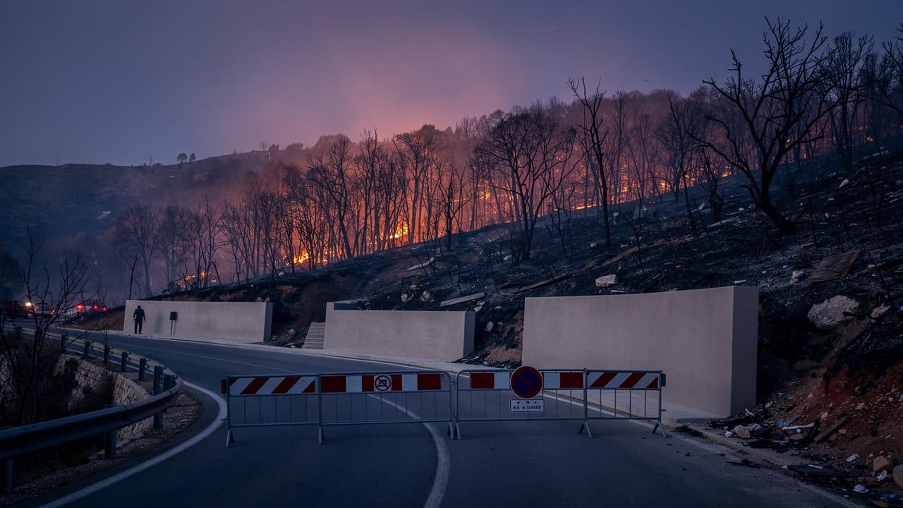 Incendios forestales en Argelia: al menos doce muertos en Béjaïa y Jijel