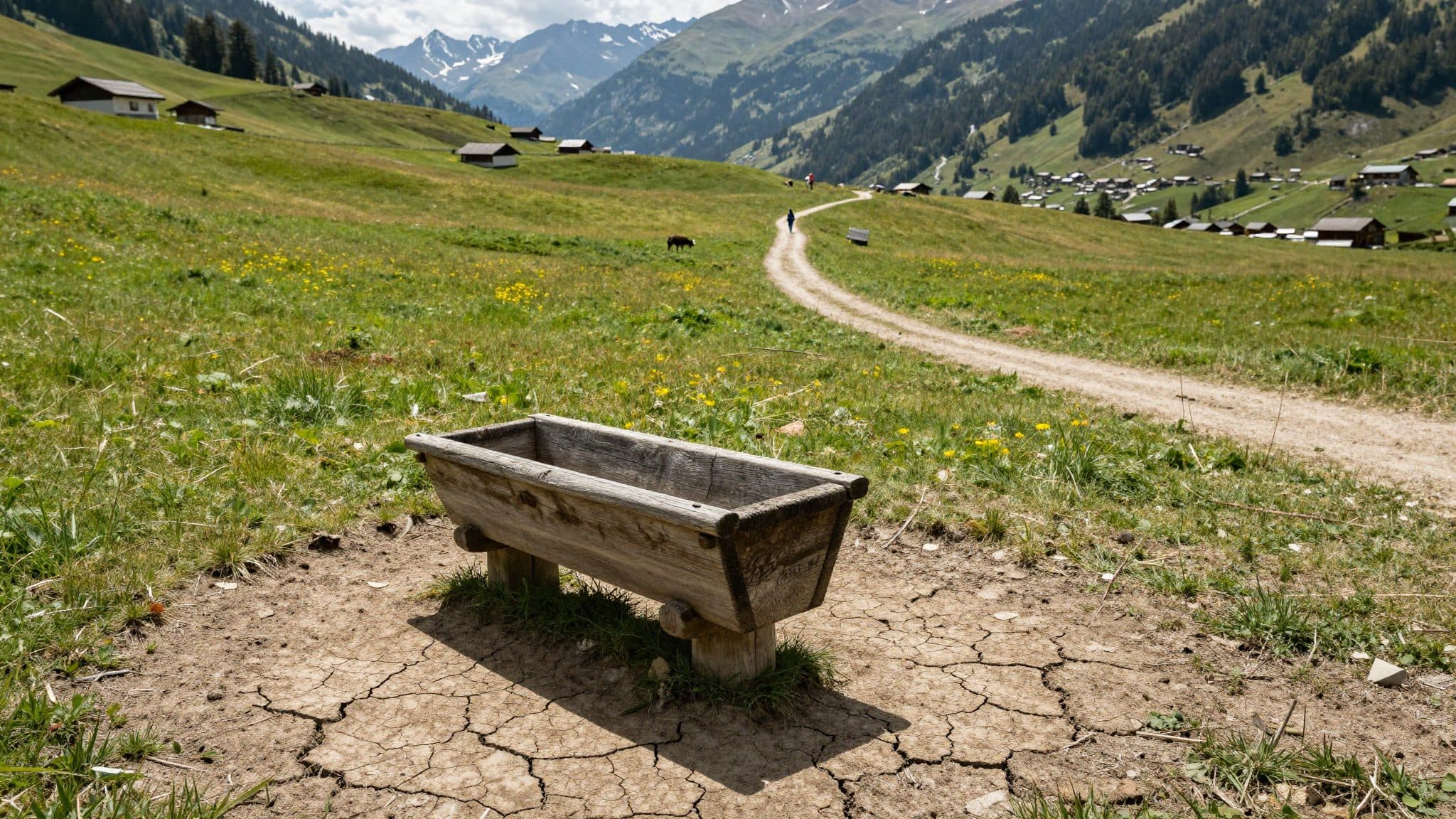 La persistente sequía en Tirol pone en peligro las reservas de forraje invernal de los agricultores de montaña