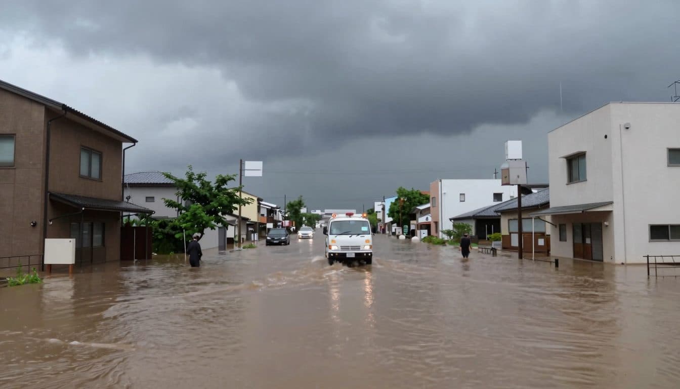 Varios muertos tras fuertes lluvias en la región de Tokio