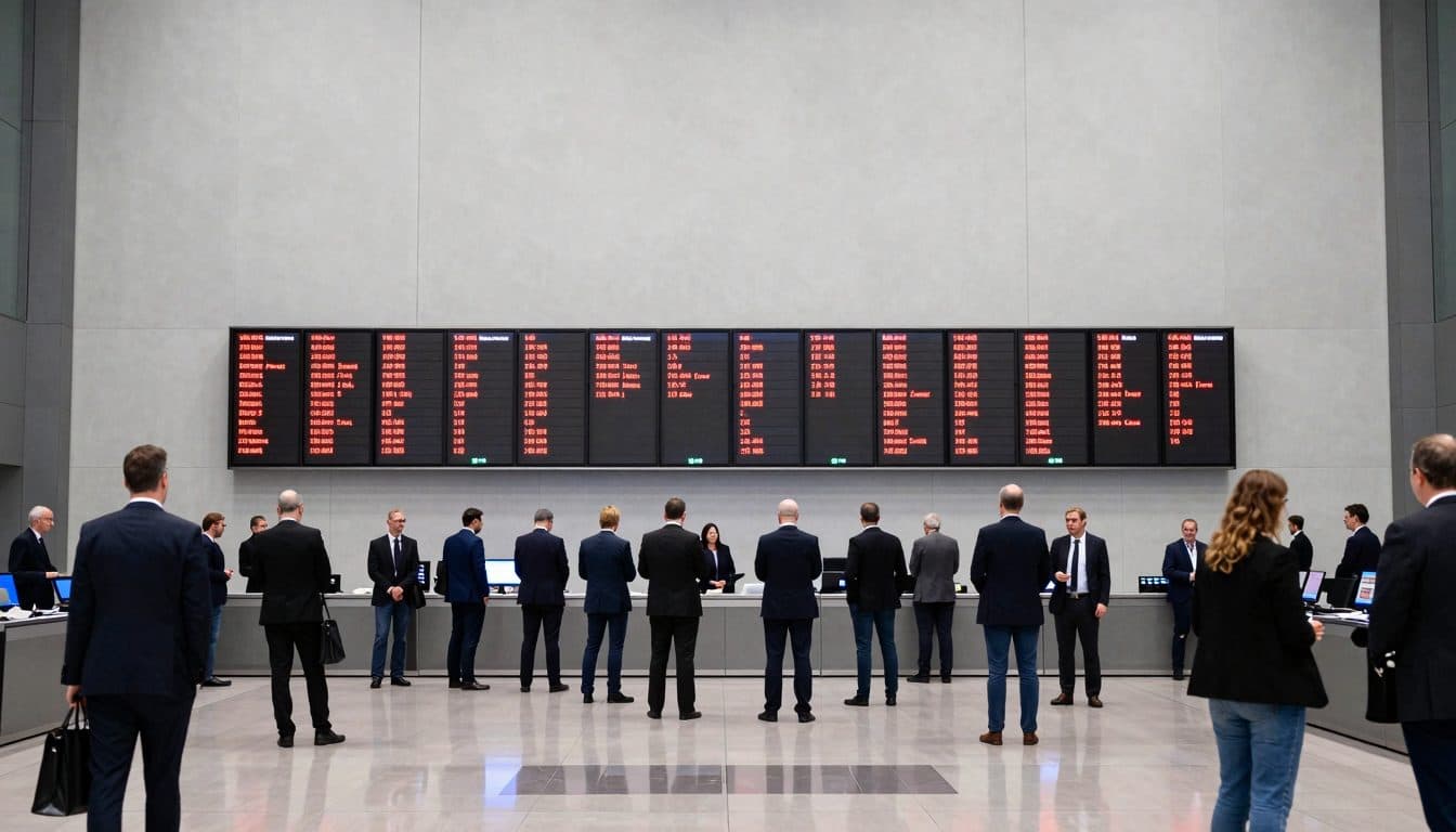 El DAX ante una semana bursátil difícil: la decisión de tipos del BCE y la guerra de Irán en el foco