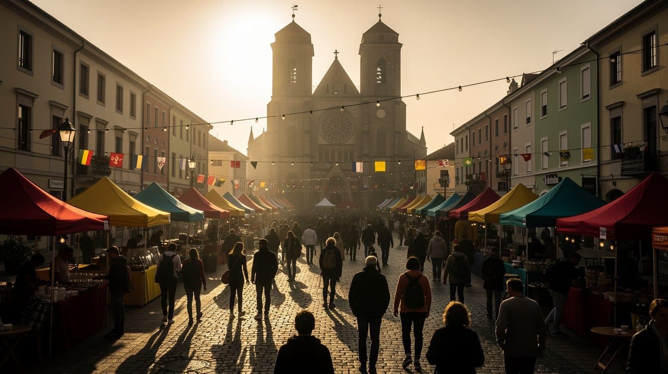 Hessentag en Fulda: Miles de visitantes disfrutan del segundo día soleado