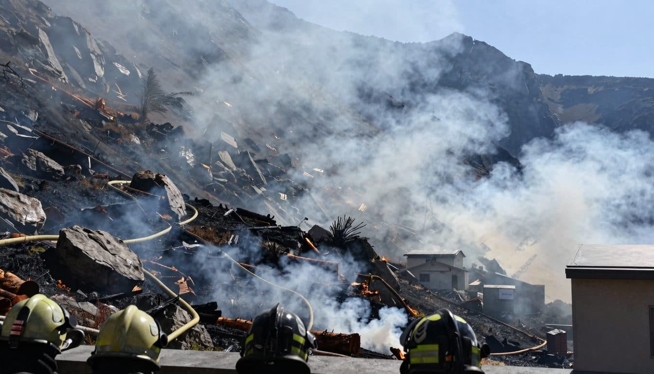 Bombero de 22 años muere durante las tareas de extinción en Saboya