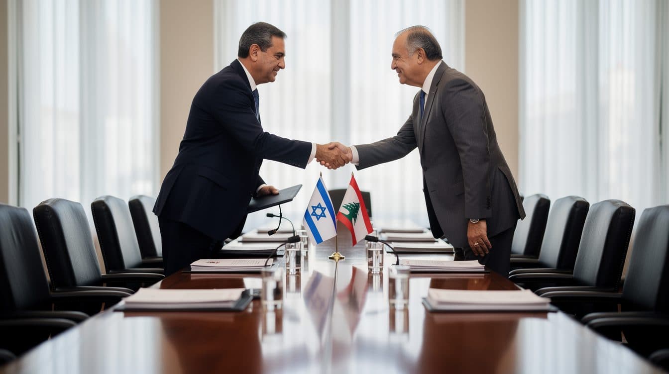 Israel y Líbano acuerdan en Washington renovar la frágil tregua con apoyo de EE. UU.