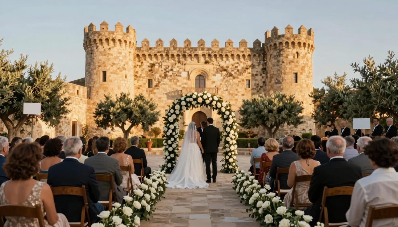 Aurora Ramazzotti celebra su boda de tres días en Sicilia con Goffredo Cerza