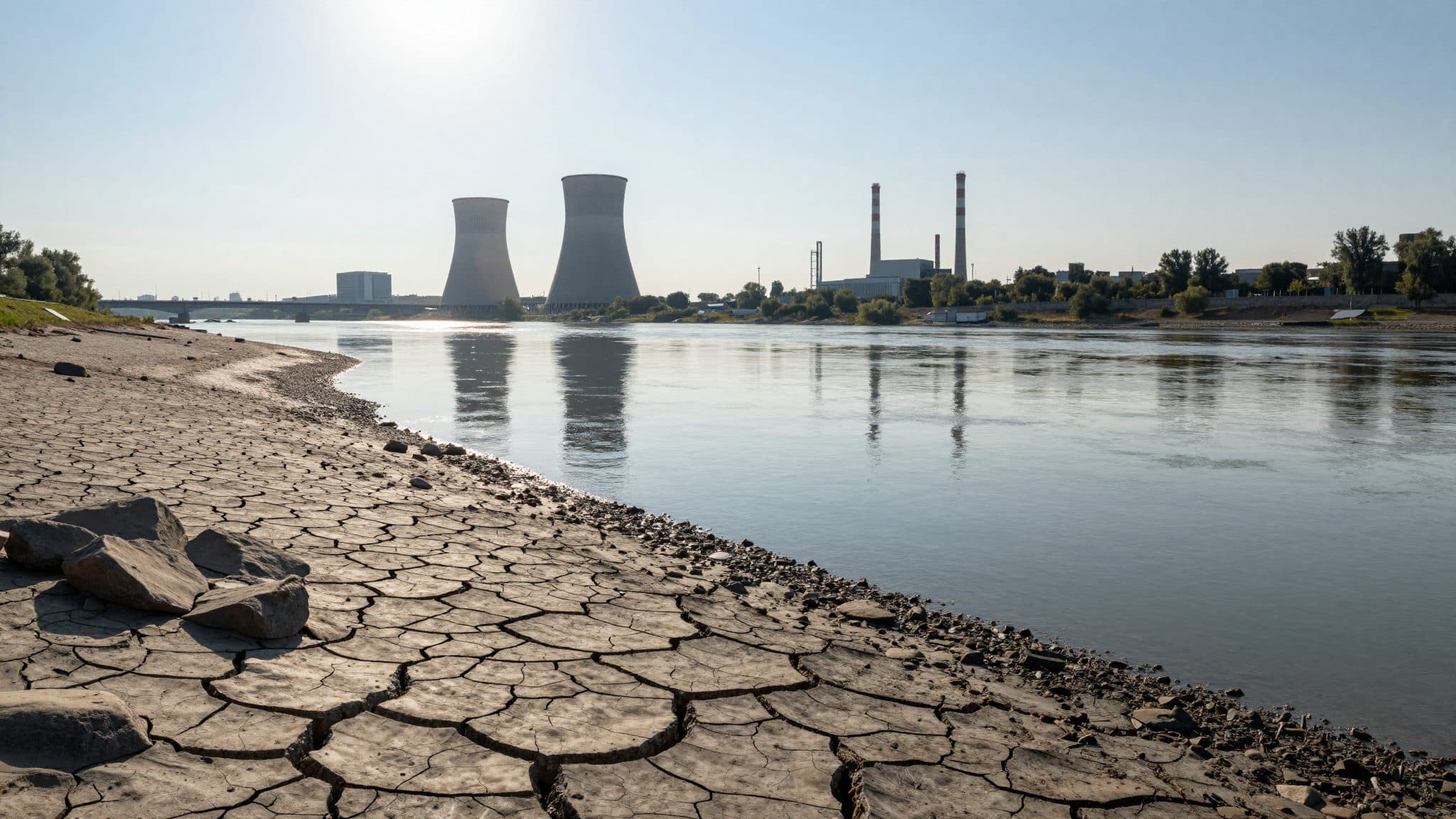 Hungría desconectará temporalmente una central nuclear por el bajo caudal del Danubio