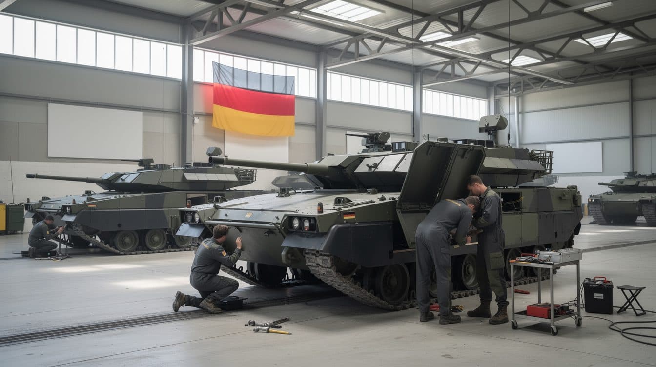 TITULAR: Bundeswehr Reparaturstau: Ministerio ve peligro la capacidad operativa