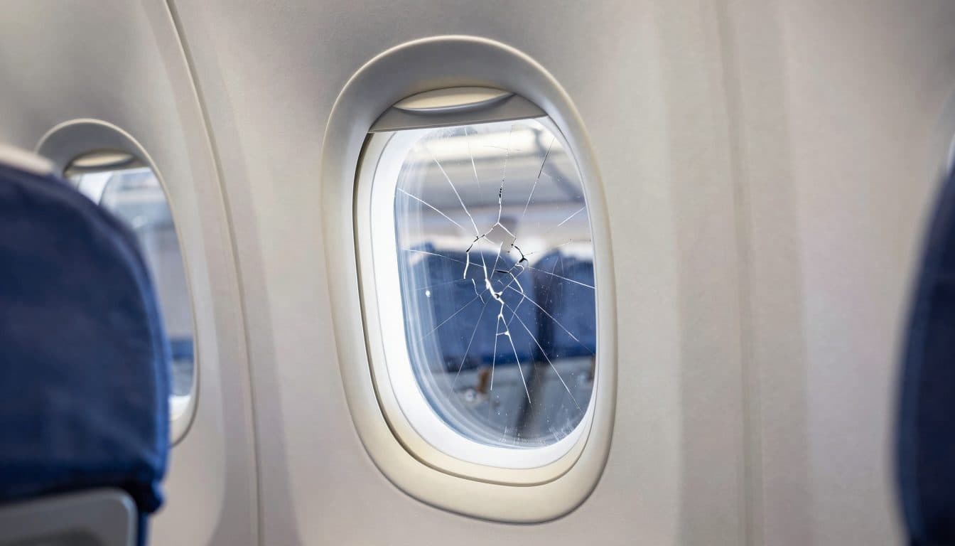 Se rompe una ventanilla de cabina en un vuelo de Ryanair: un pasajero es parcialmente succionado fuera del avión