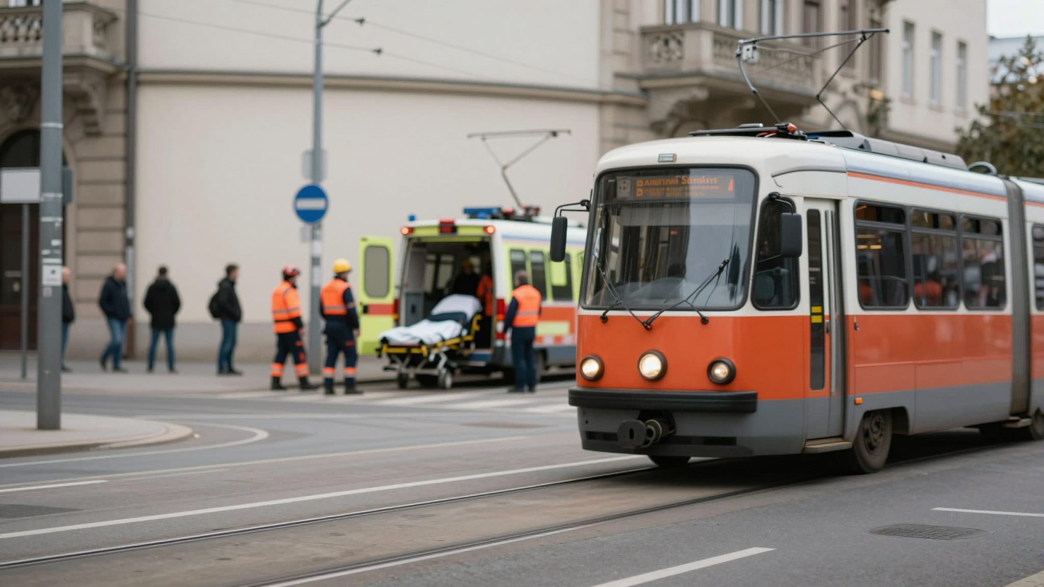 Ciclista de e-bike herido de gravedad en Viena-Hernals: colisión con tranvía