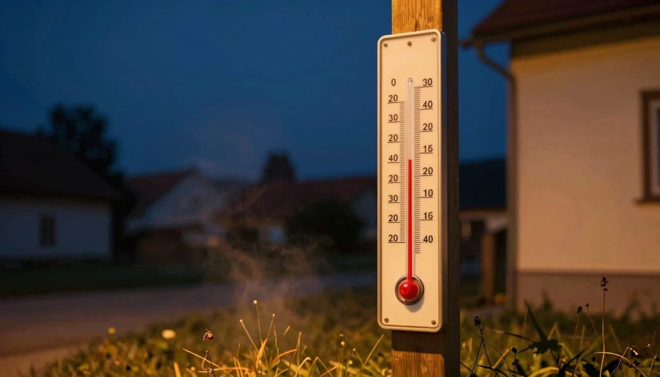 Récord de calor en Austria: la noche más cálida desde el inicio de las mediciones, con 27,5 grados en Baja Austria