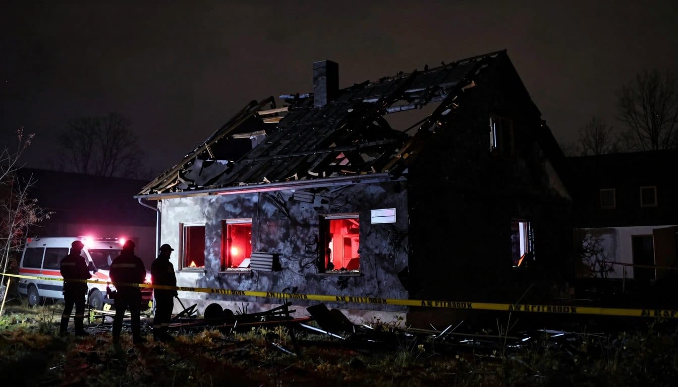 Incendio provocado en Altenmarkt: un hombre de 40 años incendia la casa de su esposo