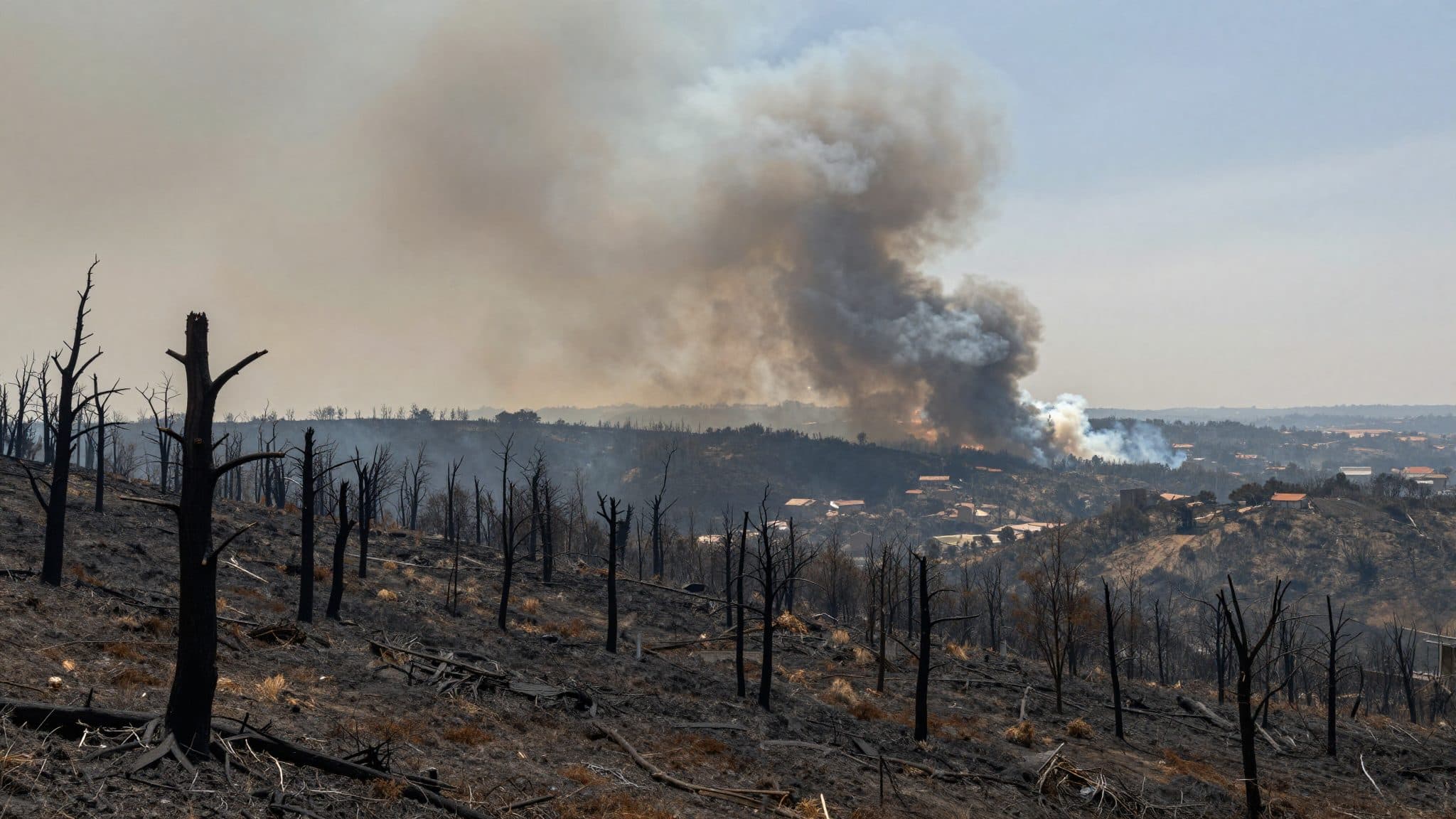 Incendio forestal en el sur de Francia: unos 1.100 bomberos luchan contra las llamas