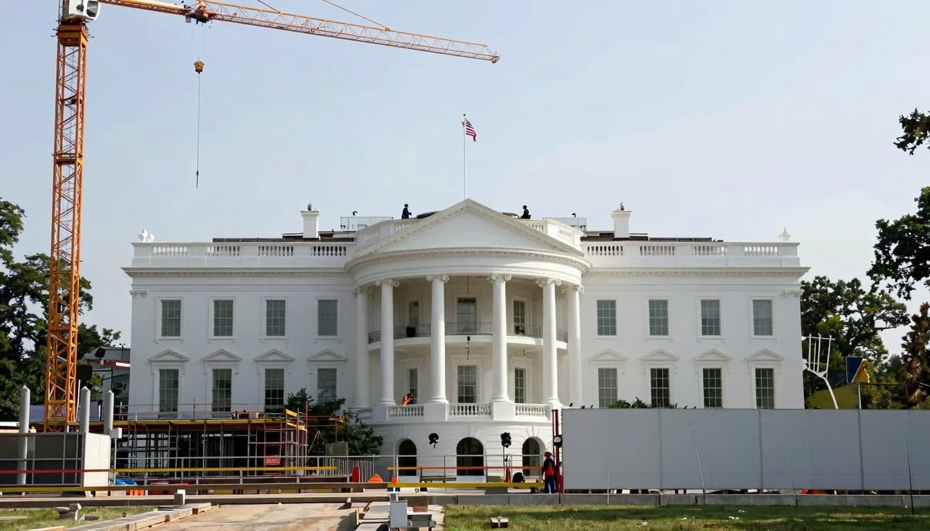 Trump presenta el nuevo salón de baile de la Casa Blanca y destaca los aspectos de seguridad