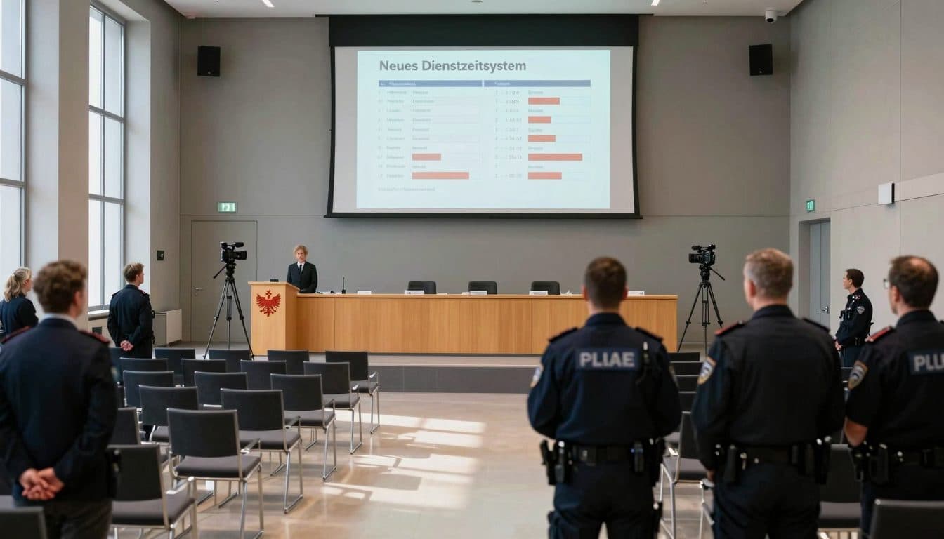 El Ministerio del Interior presenta un nuevo sistema de horarios de servicio para la policía