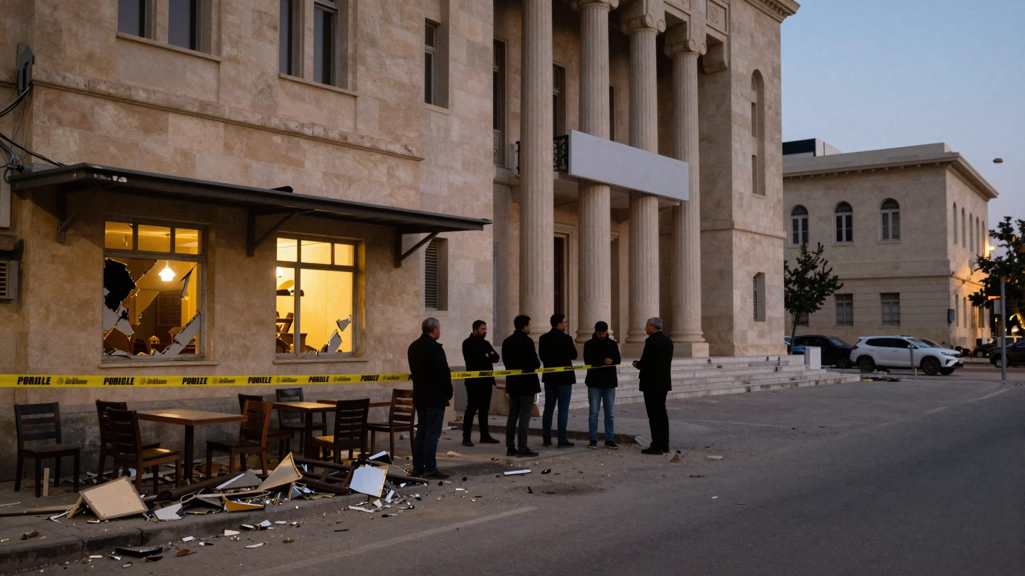 Nueve muertos en una explosión en un café en Damasco: el Palacio de Justicia, en el punto de mira