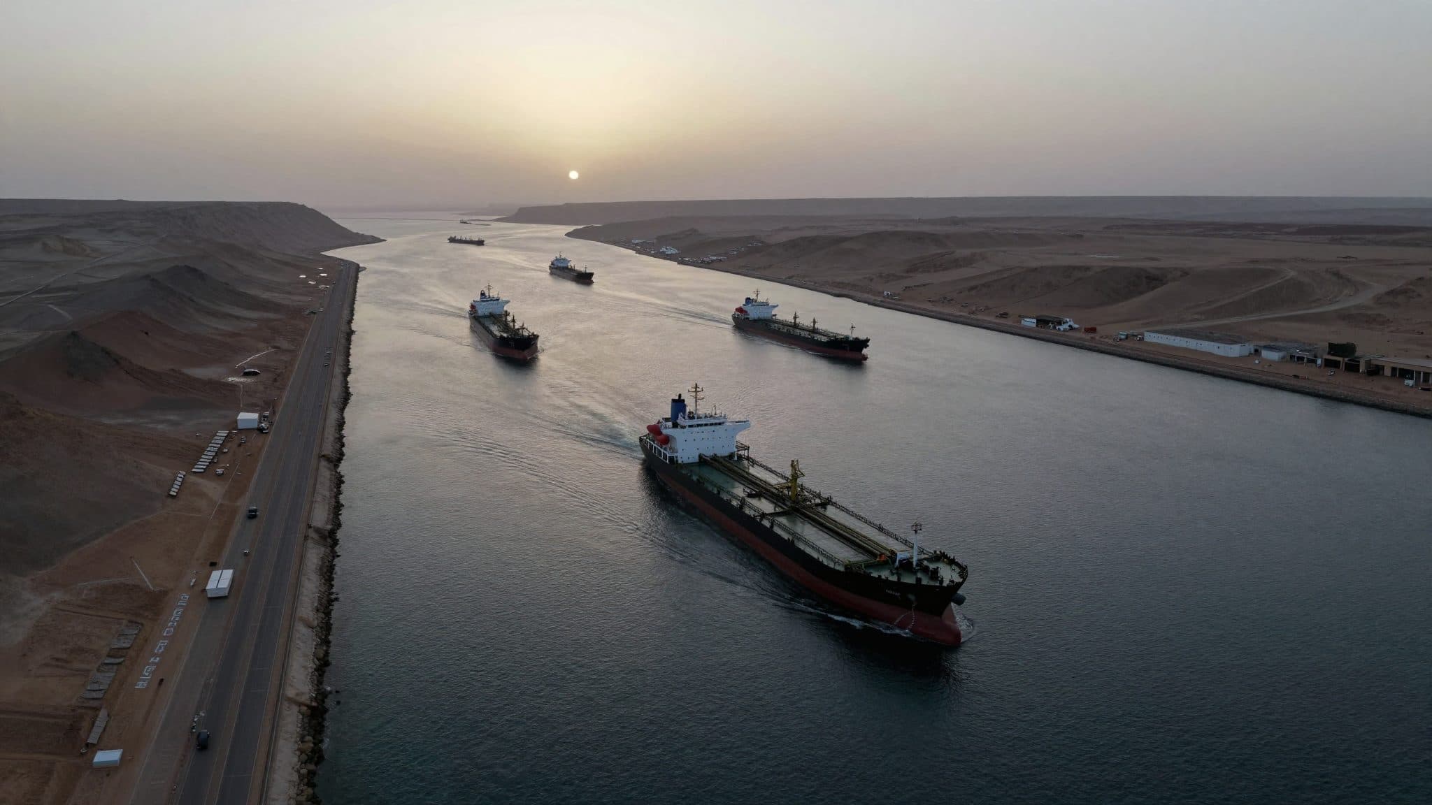 Ataques de los hutíes en el mar Rojo: el tráfico marítimo se desvía y el precio del petróleo cae con fuerza
