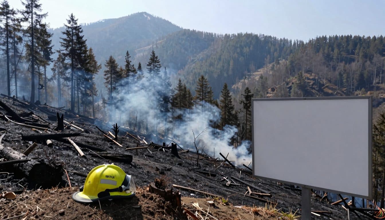 Incendio forestal en el Virgental: los equipos de emergencia trabajan para extinguir el fuego