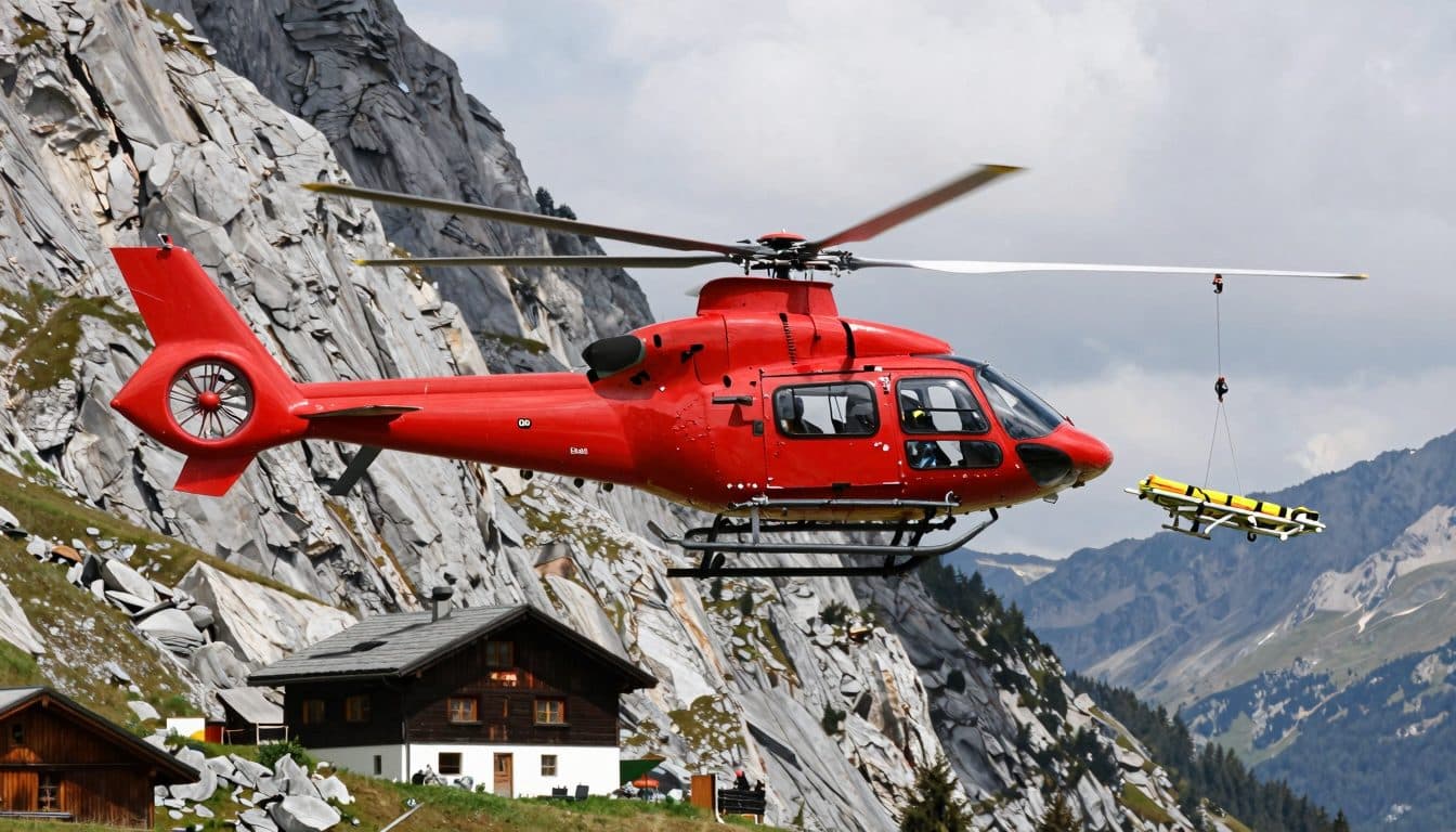 Caída inconsciente de 40 metros: excursionista de 66 años gravemente herido en Tirol