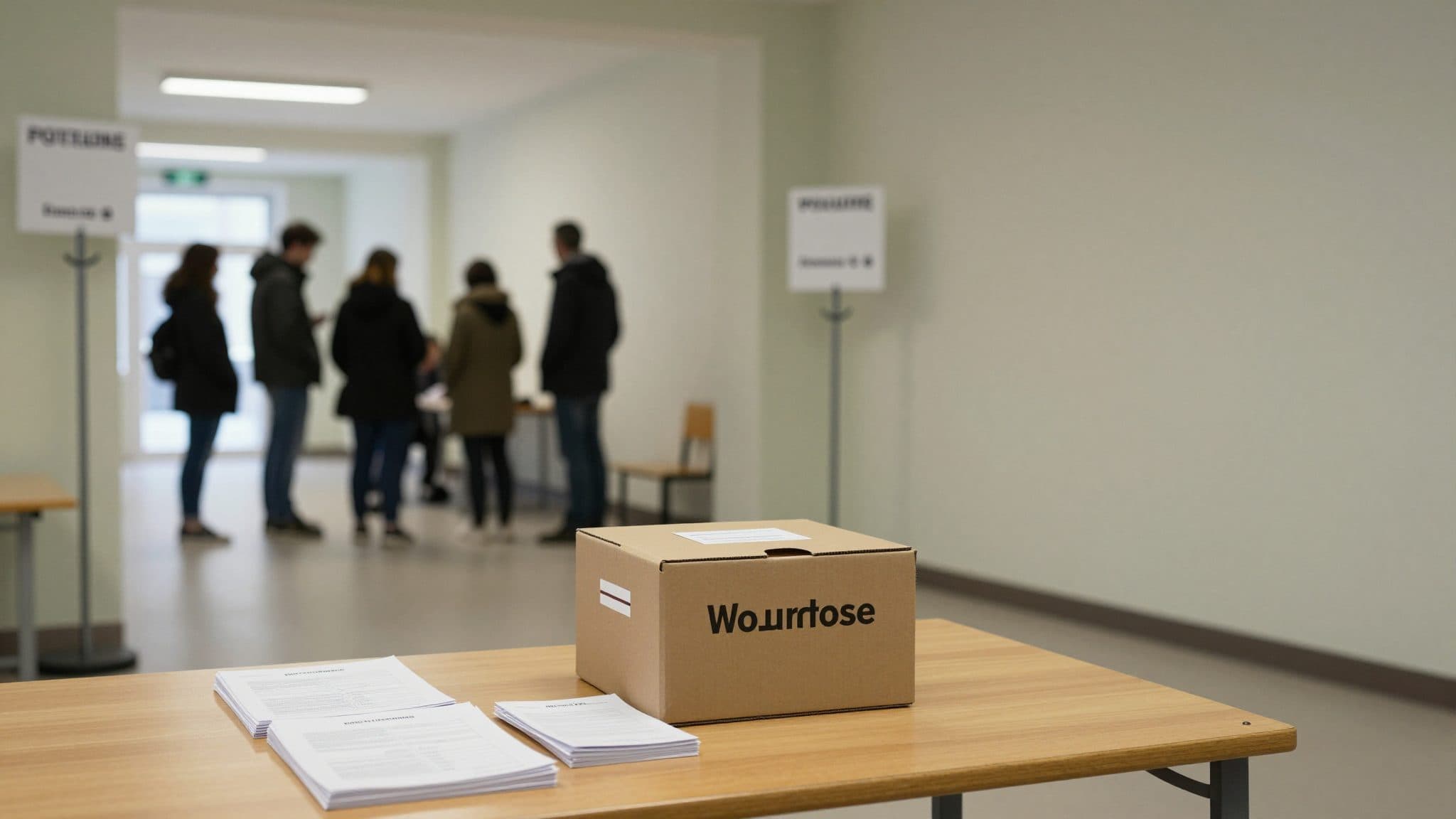 Los candidatos principales emiten su voto en Graz y se muestran optimistas