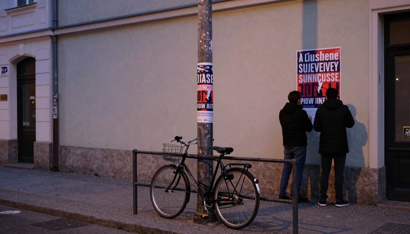 Asistente de campaña en Berlín-Adlershof atropellado y herido por un ciclista