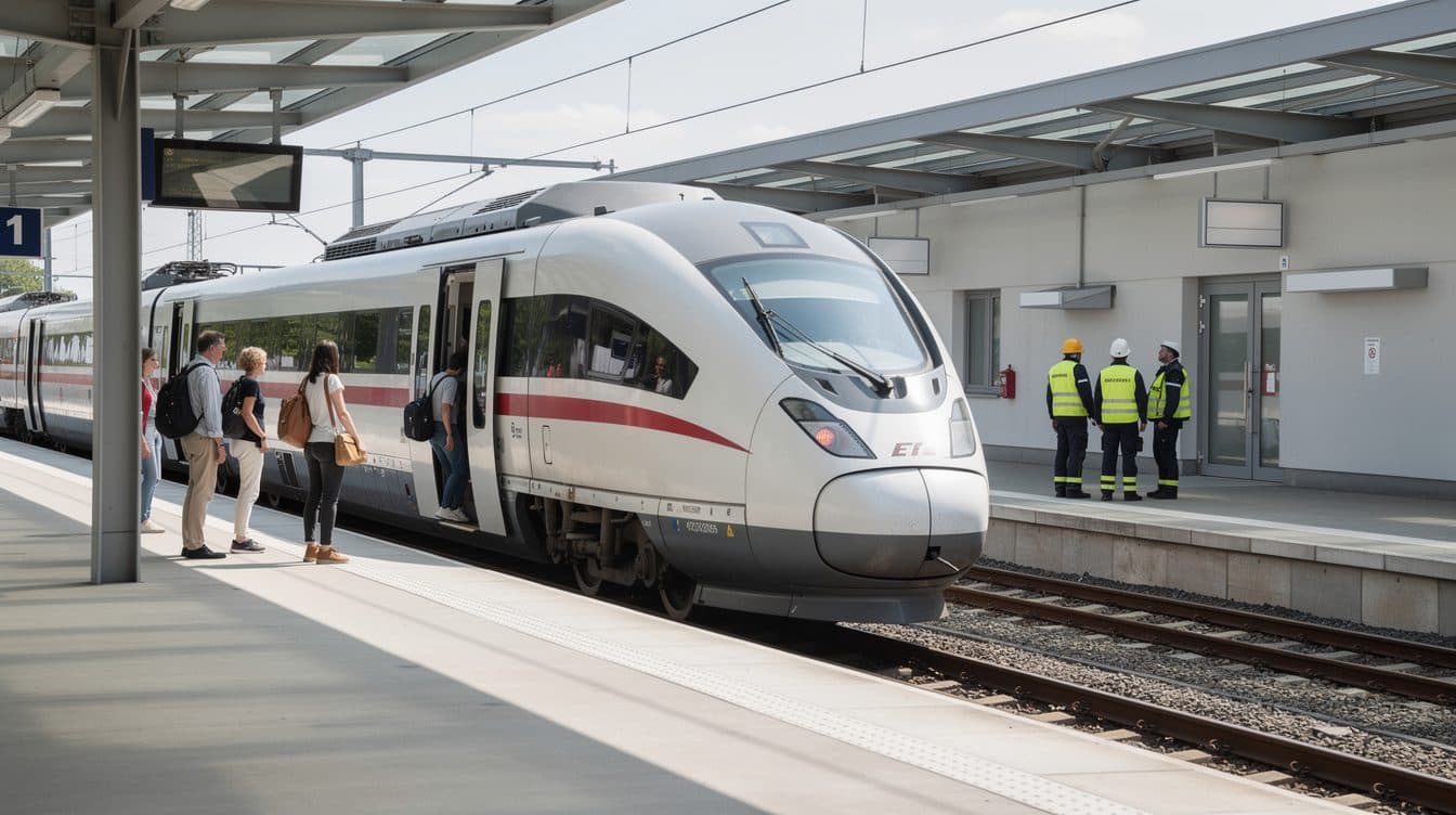 La línea ferroviaria Hamburgo–Berlín se reabre tras diez meses de obras de renovación