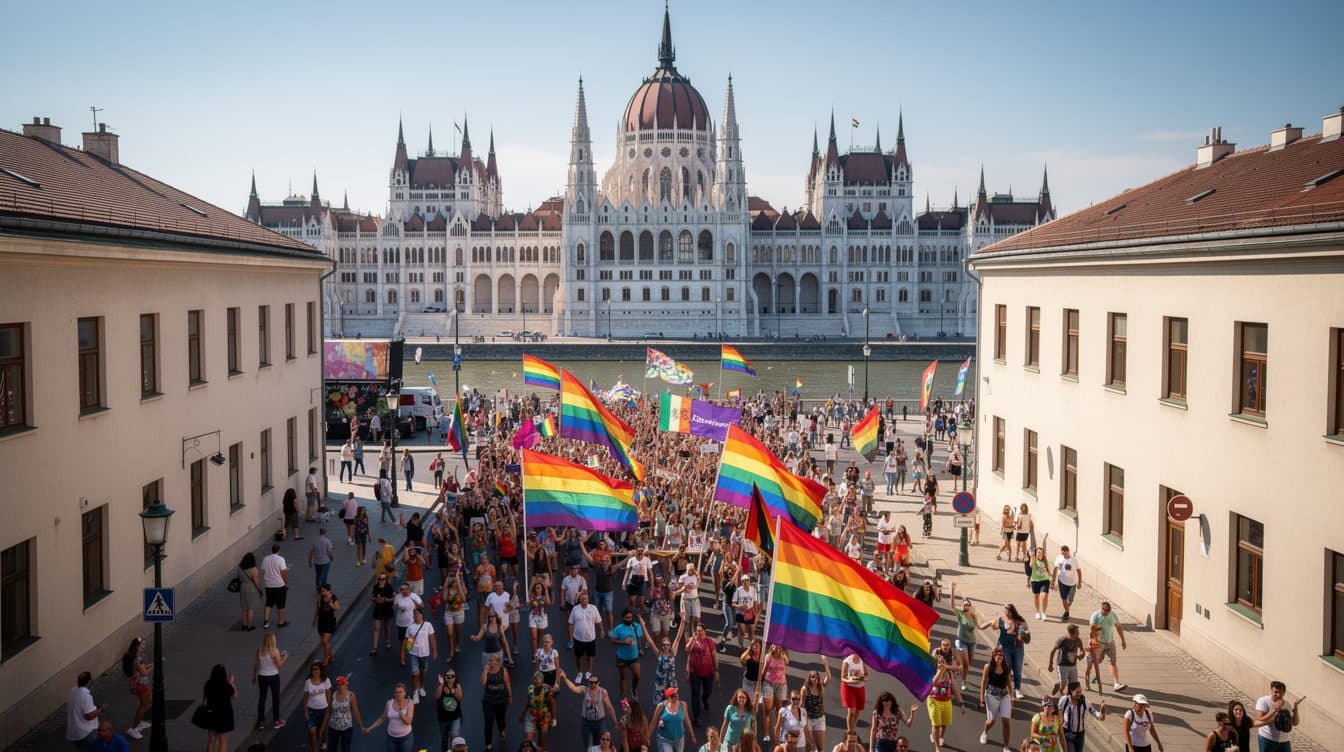 La policía húngara no prohibirá la marcha del Orgullo de Budapest en junio