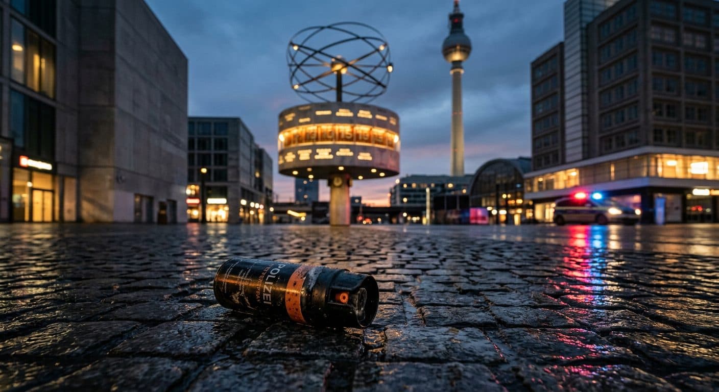 Cinco detenidos tras ataque a la policía en Alexanderplatz; todos los sospechosos estaban ebrios