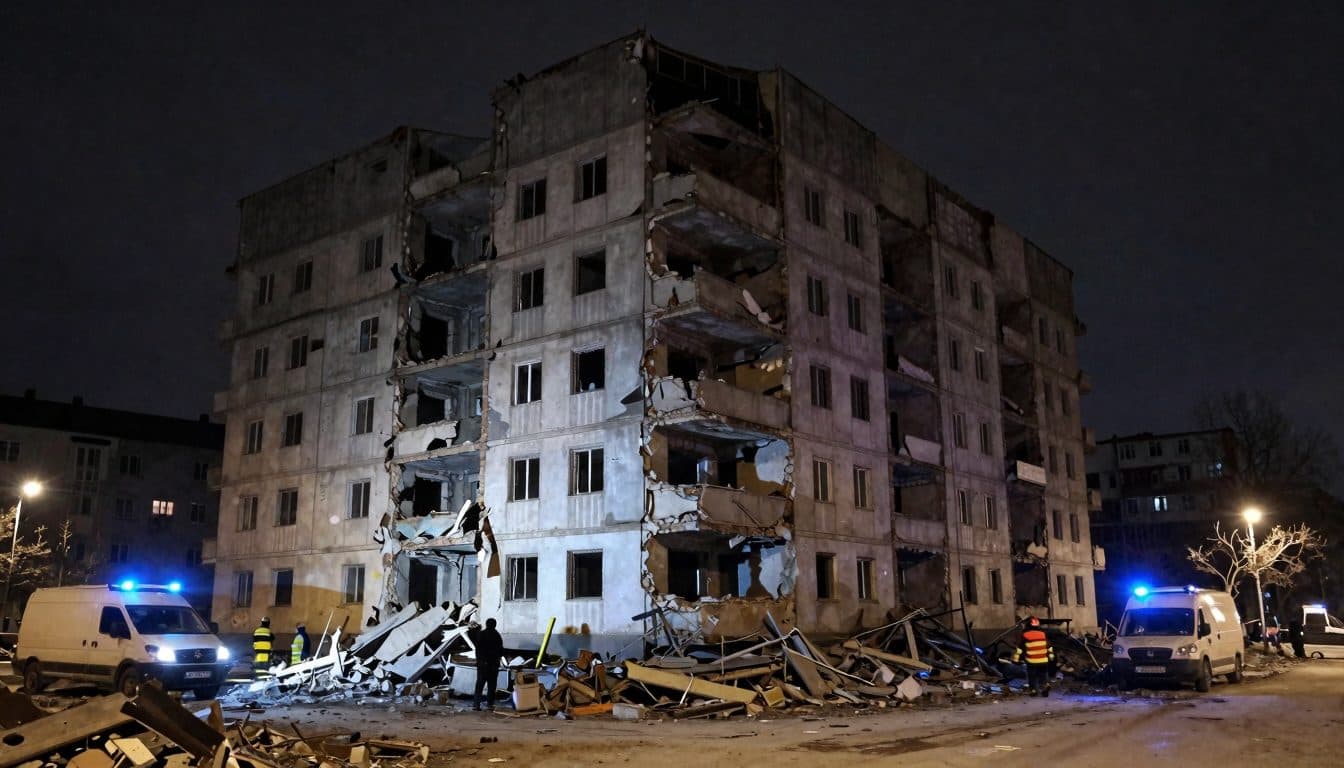 El peor ataque ruso contra Kiev desde el inicio de la guerra deja al menos 27 muertos