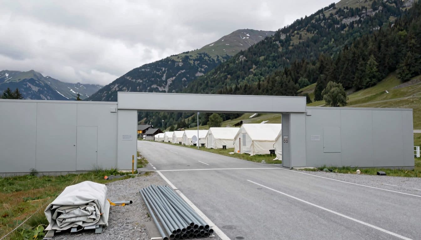 Carintia desmantela las tiendas de asilo provisionales en la frontera con Italia