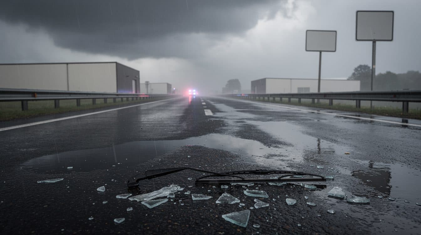 Dos muertos en un choque frontal durante las tormentas en Baden-Württemberg